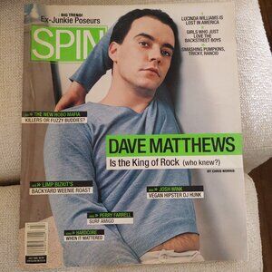 Dave Matthews spin magazine  July 1998